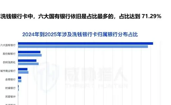 2025 年涉及洗钱的银行卡资源分析图表 2（原报告第 25 页）